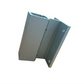 COMPAS SUPPORTO FISSAGGIO ALTEZZA 130 mm. FINITURA IN ALLUMINIO ESTRUSO COLORE ARGENTO