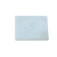 TASSELLI PER VETRO 40x30x5 mm. COLORE BIANCO (Confezione da 1 kg.)