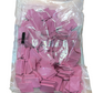 TASSELLI PER VETRO 40x30x2 mm. COLORE ROSA (Confezione da 1 kg.)