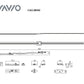 Savio Braccio limitatore frizionato destro da 60 cm in zama, nylon e acciaio inox 304, inclusi 3 grani M5 x 12 mm. in acciaio inox 304 premontati.