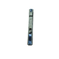 Savio Chiusura singola laterale, maniglia ad incasso scorrevole arrotondata e manuale, in alluminio e zama, 2 viti TS M5x16 in acciaio inox 304, premontate, (brevettato). Colore NERO.