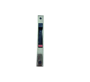 Savio Chiusura singola laterale, maniglia ad incasso scorrevole e manuale, in alluminio e zama, 2 viti TS M5x16 in acciaio inox 304, premontate, (brevettato). Colore ORO LUCIDO.