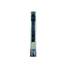 Savio Chiusura singola laterale, maniglia ad incasso scorrevole e manuale, in alluminio e zama, 2 viti TS M5x16 in acciaio inox 304, premontate, (brevettato). Colore ORO LUCIDO.