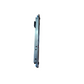 Savio Chiusura in alluminio e zama singola laterale a scatto, arrotondata automatica per finestre. Viti TS M5x16 in acciaio inox 304, premontate. Sistema brevettato. Colore INOX SATINATO