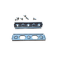 SAVIO Rostro antiscasso ambidestro in acciaio inox, modello MORDE 6 viti TS Ø 4,8×16 in acciaio inox