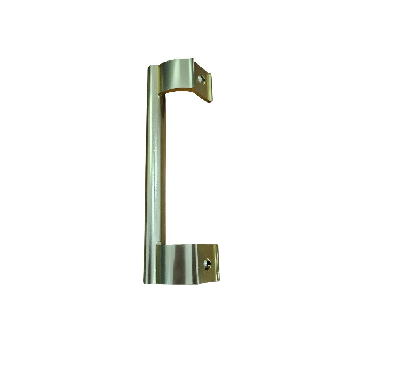 Savio Maniglia di traino per scorrevoli in alluminio modello MODULO, interasse 168 mm. colore ORO LUCIDO