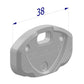 SECUREMME Impugnatura per chiavi a cilindro EvoK1-K22-K64-K75 in nylon
