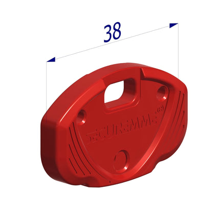 SECUREMME Impugnatura per chiavi a cilindro EvoK1-K22-K64-K75 in nylon