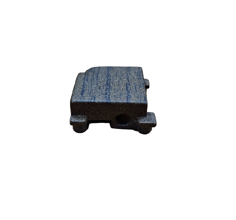 Angoli per fermavetro colore effetto LEGNO NOCE 102-70-R