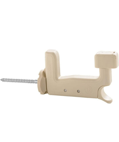 ESINPLAST SUPER TOP GRILLO Fermo imposta automatico con vite da 120 mm (Brevettato) in Nylon Bianco 1013