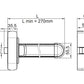 ANTIPANIC PUSH 1 P. T0 1170 mm. GRIGIO RAL 9006