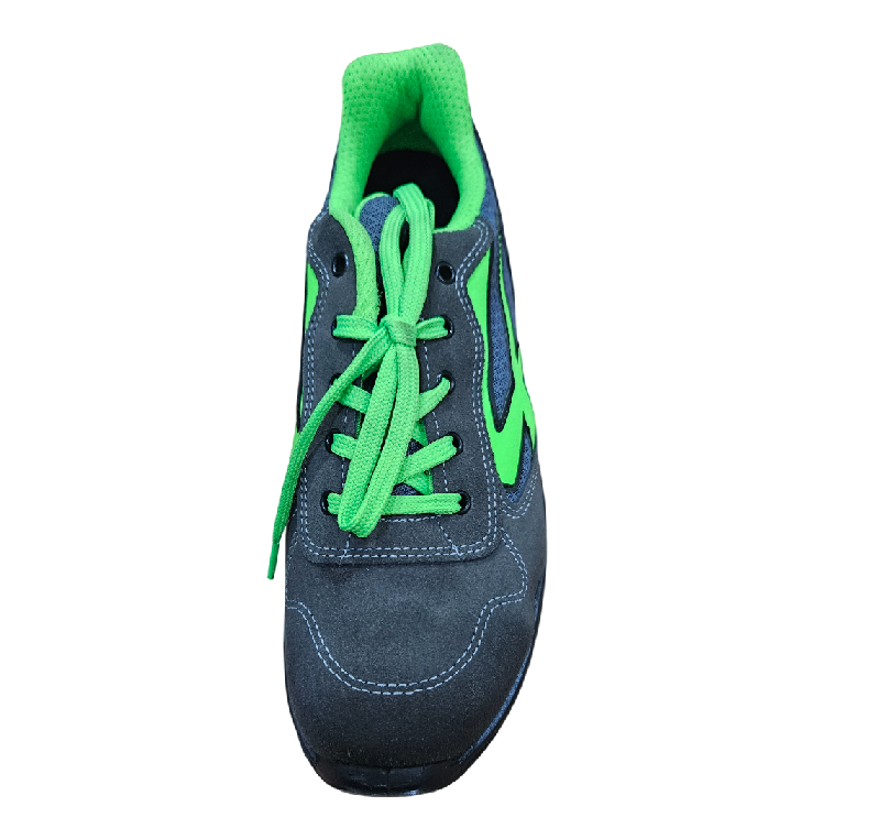 U-POWER POINT Scarpe antinfortunistiche in pelle scamosciata point s1p src modello RL20036. Colore GRIGIO.