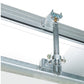 ULTRAFLEX CONTROL SYSTEMS Martinetto Telescopico, ad azionamento manuale mediante asta di manovra, ideale per l'apertura di cupole, lucernai, finestre da tetto, botole pesanti fino a 200 kg. Apertura massima di 310 mm.
