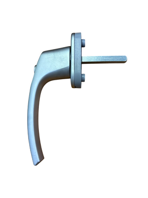 GU ITALIA Maniglia DK Q. 7x40 colore argento con pulsante