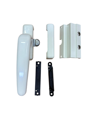 MASTER maniglia a tavellino modello click colore RAL 1013 bianco avorio