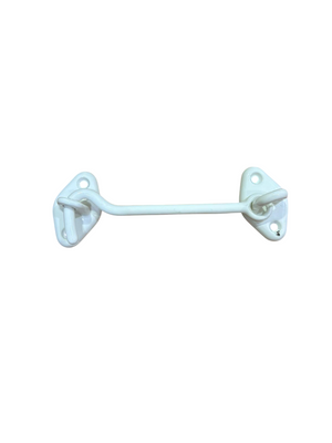 BIENNEBI GANCIO FERMAPERSIANE mm 140 COLORE BIANCO GHIACCIO RAL 9010