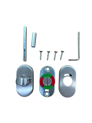 TROPEX NOTTOLINO , WC "L-O" Q6+Q8 CON ROSETTA OVALE 32X62X10 COLORE INOX SATINATO