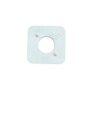BIENNEBI SPESSORE QUADRATO mm. 12 PLASTICA DURA COLORE BIANCO