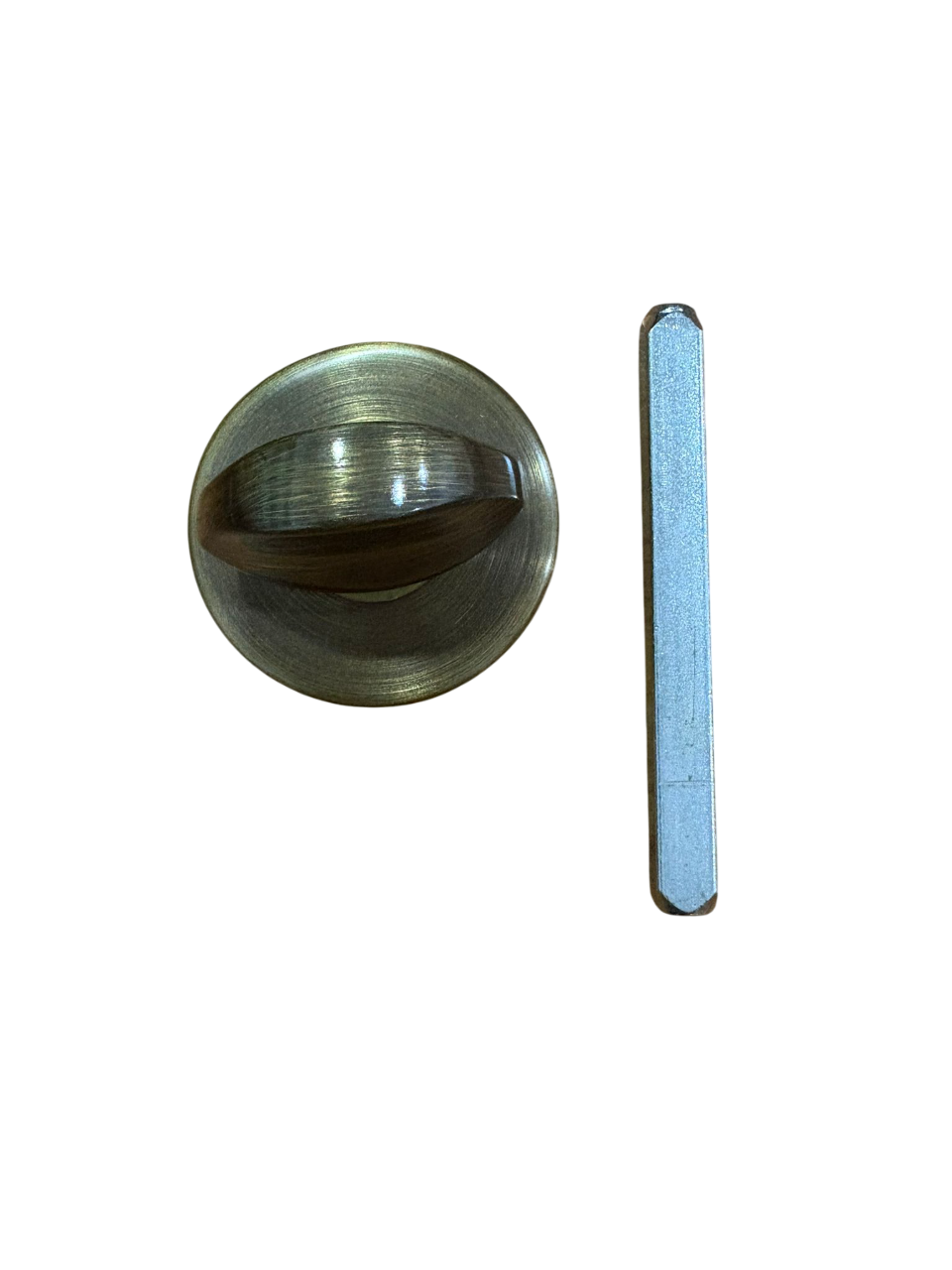 GHIDINI PIETRO BOSCO "MEZZALUNA" POM Q8X80 R51X7 OGV COLORE OTTONE BRONZATO