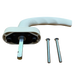 HOPPE DK ATLANTA PLUS QUADRO 7X45 mm. COLORE BIANCO RAL 1013