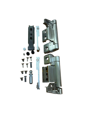 SAVIO KIT CERNIERA DA AGGANCIARE PORTATA 100-150 Kg. PER RIBANTATRE 150 PROFILO CAMERA EUROPEA - COLORE GRIGIO PVD X