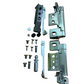SAVIO KIT CERNIERA DA AGGANCIARE PORTATA 100-150 Kg. PER RIBANTATRE 150 PROFILO CAMERA EUROPEA - COLORE GRIGIO PVD X