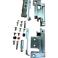 SAVIO KIT CERNIERA AD AGGANCIARE FINITURA IN PVD INOX