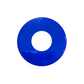 PBA MANIGLIA SU ROSETTA TONDA BLU