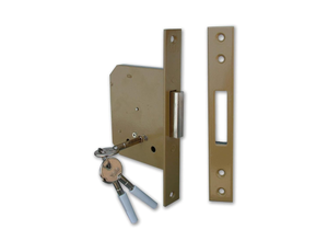 YALE SERRATURA AD INFILARE 4 MANDATE, ENTRATA 40/50/60/70 mm. - FINITURA IN ACCIAIO