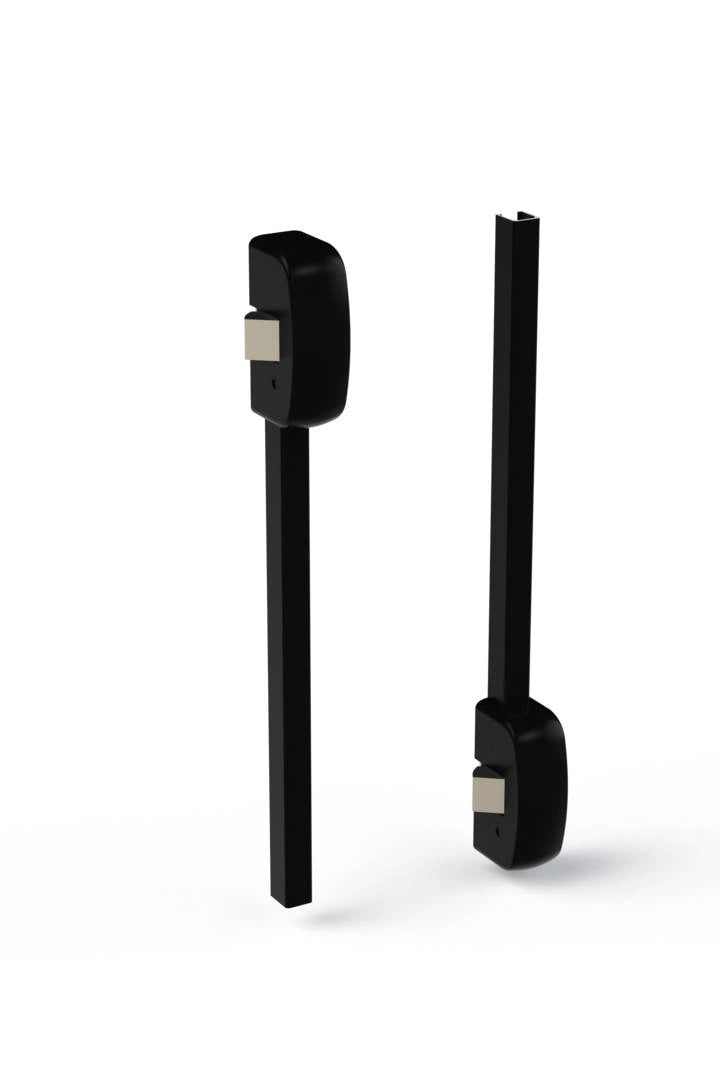 ANTIPANIC KIT ASTE E SCROCCHI CUFFIA TONDA LATERALE COLORE NERO