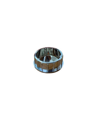 COMPAS TAPPO PER TUBO 40X5 IN ABS CROMATO