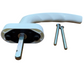 HOPPE ATLANTA DK SEKUSTIK QUADRO 7x45 mm COLORE BIANCO RAL 9010
