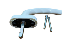 HOPPE ATLANTA DK SEKUSTIK QUADRO 7x45 mm COLORE BIANCO RAL 9010