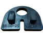 INOX DESIGN GOMMINA DI SUPPORTO MODELLO "00" PER VETRO 8,76 mm.