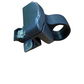 MASTER Cricchetto in zama RING con corpo e riscontro in zama, corpo mobile in nylon versione ad aggancio con piastrine per telai complanare interno colore Grigio Gotico RAL G9420
