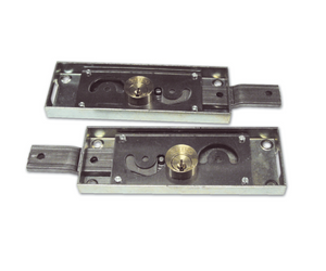 PREFER coppia serratura per serrande laterali cilindro catenacci piegati