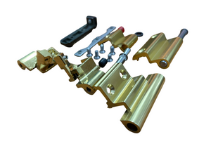 SAVIO KIT CERNIERA AMBIDESTRA PER C21 COMPLEMENTARE INTERNA CON DENTE 4 mm. COLORE ORO HL