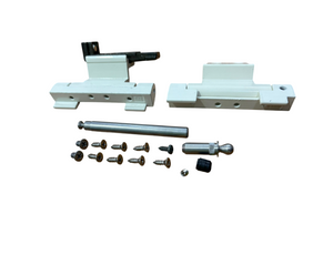SAVIO KIT CERNIERA DA AVVITARE PER PROFILI COMPLANARI INTERNI NC 45 - STOPPER PG -  COLORE BIANCO AVORIO RAL 1013