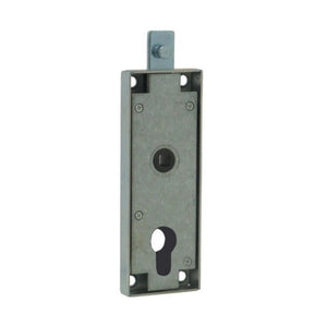 POTENT Serratura per basculante, cilindro sagomato foro tondo - diametro 6 mm.